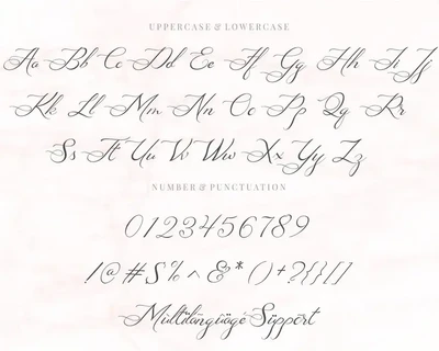 Ayana - Modern Calligraphy font