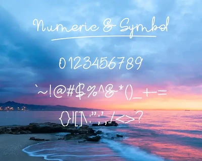 SabtuSore Signature Typeface font