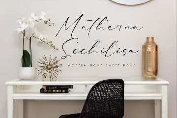 Rhastela Greams Modern Signature Font