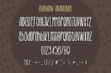 Rainboges - Playful Display Font