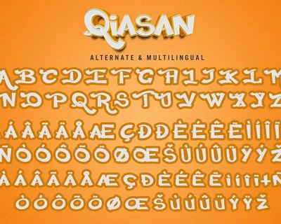 Qiasan - Sans Serif Font