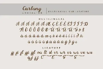 Carlony Font