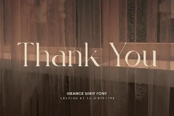 Grance - Elegant Serif font