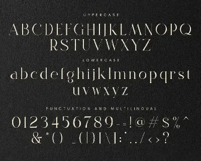 Grance - Elegant Serif font