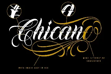 Chicano Vol. 02 | Tattoo style font