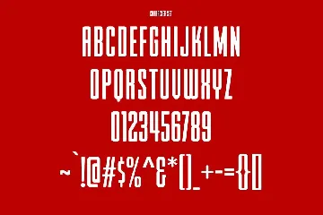 Adensor Condensed Display Font