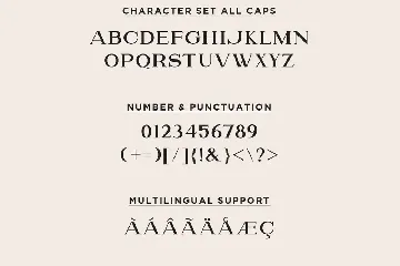 Attention font