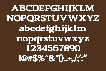 Keisha Serif - Modern Font