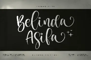 Belinda Asifa font