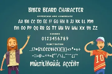 Biber Beard - Playful Rounded Font