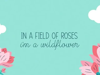 Wildflowers in Spring Font Duo