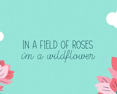 Wildflowers in Spring Font Duo