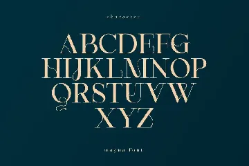 Magna | Modern Serif font