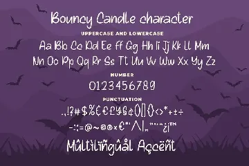 Bouncy Candle - Playful Monoline Font