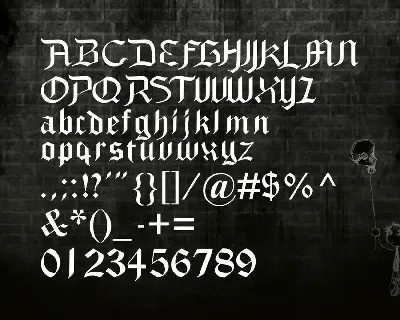 Baskyt - Blackletter Font