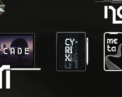 Milerode - Futuristic Font