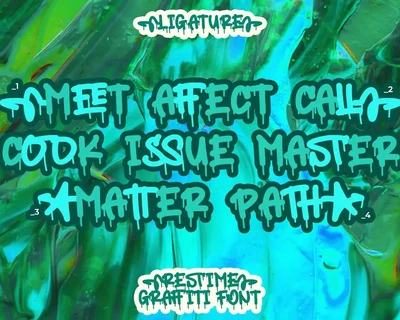 Restime font