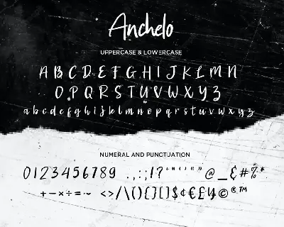 Anchelo - Handwritten Script fonts