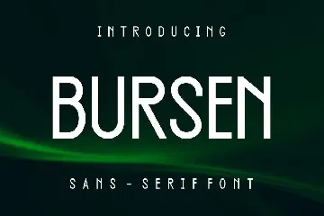 Bursen Font