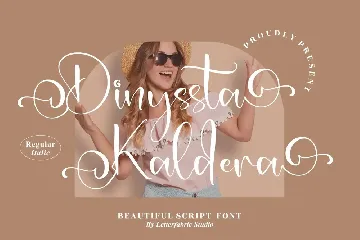 Dinyssta Kaldera Beautiful Script Font