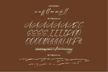 Andalosia Modern Signature Font