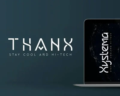 Xystema | Uniquely Hi-Tech Typeface font