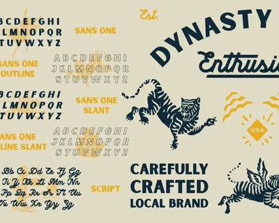 Sunborn Font Family
