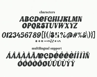Brownie Cookie Groovy Font
