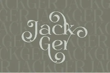 Jackger Beauty Serif font