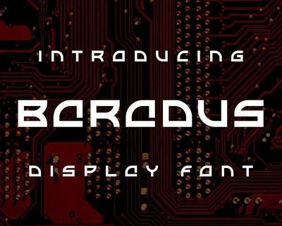 Baradus font