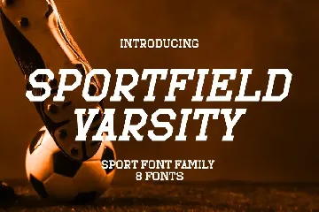 Sportfield Varsity font