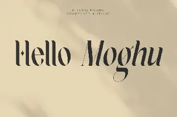 Afteris Moghu Modern/Vintage Font