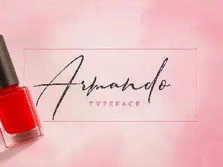 Armando font