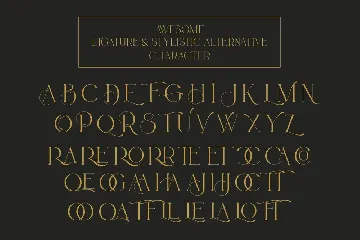 Bolin Gerii Luxury Serif Font