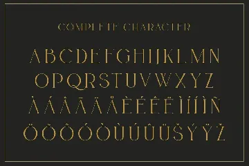 Bolin Gerii Luxury Serif Font