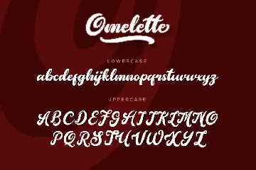 Omelette Font