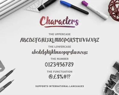 Holywants font
