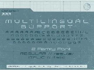 Solartyce Expanded - Futuristic Font
