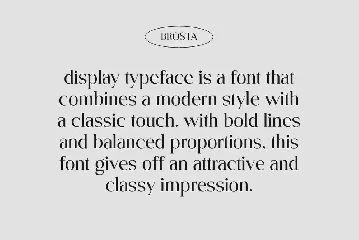 Brosta Serif Fonts