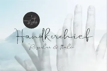 Handkerchief font