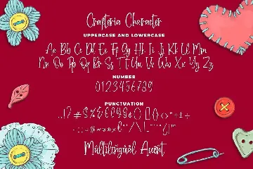 Crafteria Script Font