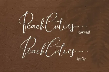 PeachCuties font