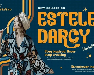Kejaxi | Groovy Retro Font