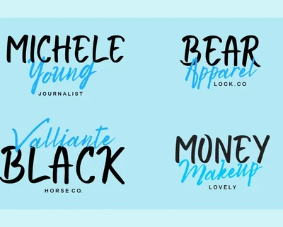 Bright Sunshine Branding Signature Font Duo