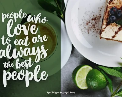April blossom script brush font