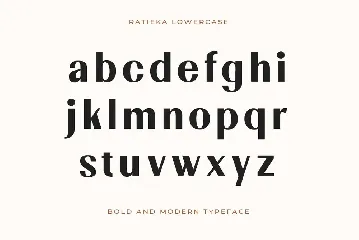 Ratieka Modern Font