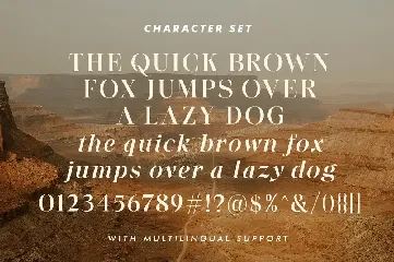 Between Days - Sophisticated Serif font