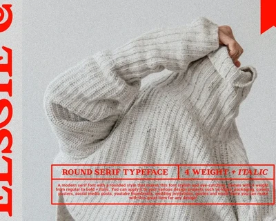 Elkoga - Round Serif Typeface font