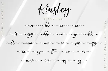 Kinsley Script font