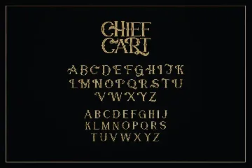 Chief Cart Vintage Typeface font